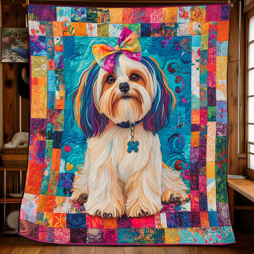 Adorable Shih Tzu XB0303033CL Quilt