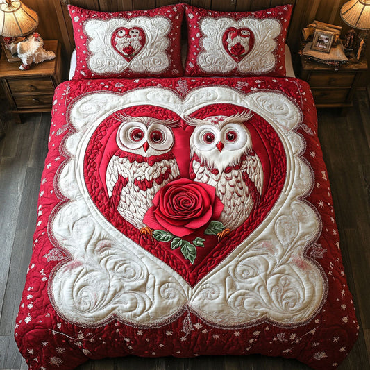 Owl Valentine WX0701079CL Duvet Cover Set