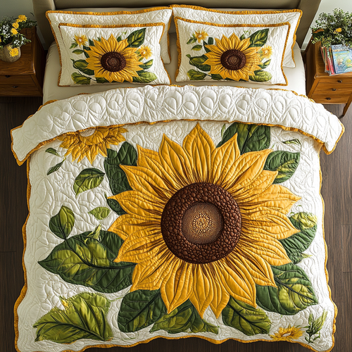 Radiant Sunflower WG1001043CL Duvet Cover Set