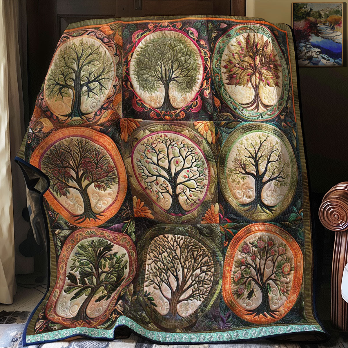 Tree Of Life Mystic WN1209062CL Quilt