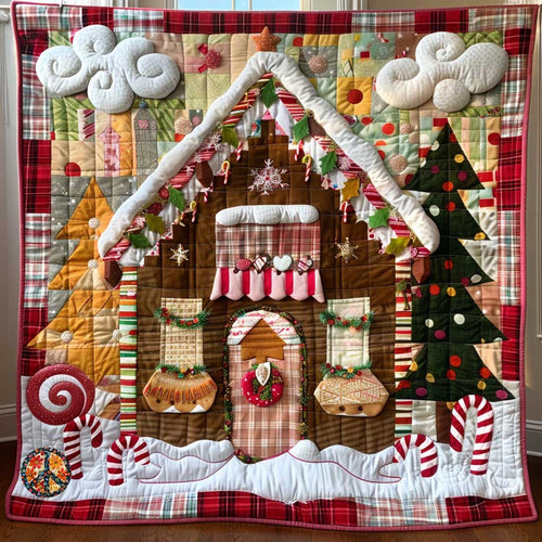 Witch's Candyhouse Christmas WP1710019CL Quilt