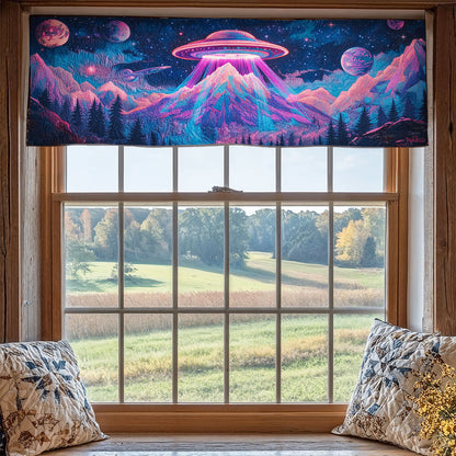 Sci-fi UFO WJ2203069CL Quilted Valance