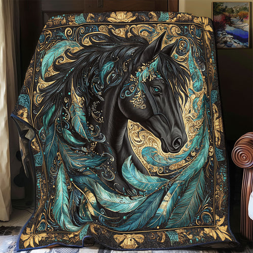 Graceful Horse WX2712025CL Quilt