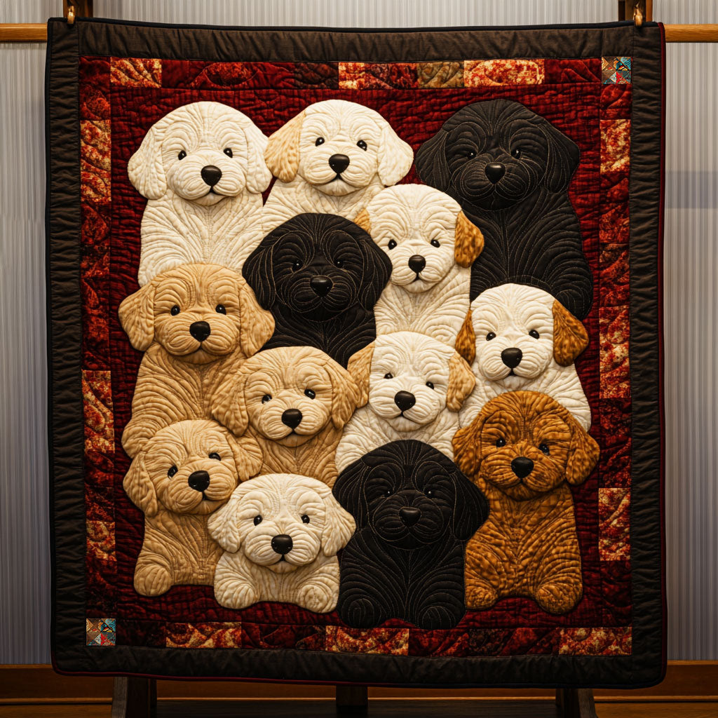 Puppy WJ1511027CL Quilt