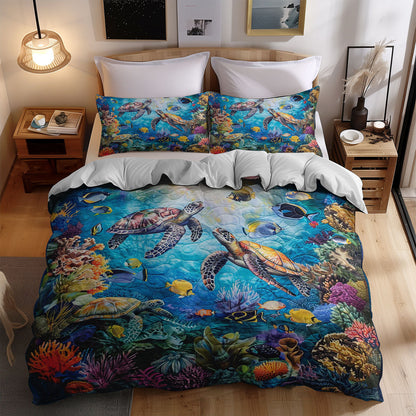 Sea Turtle WJ1309035CL Duvet Cover Set