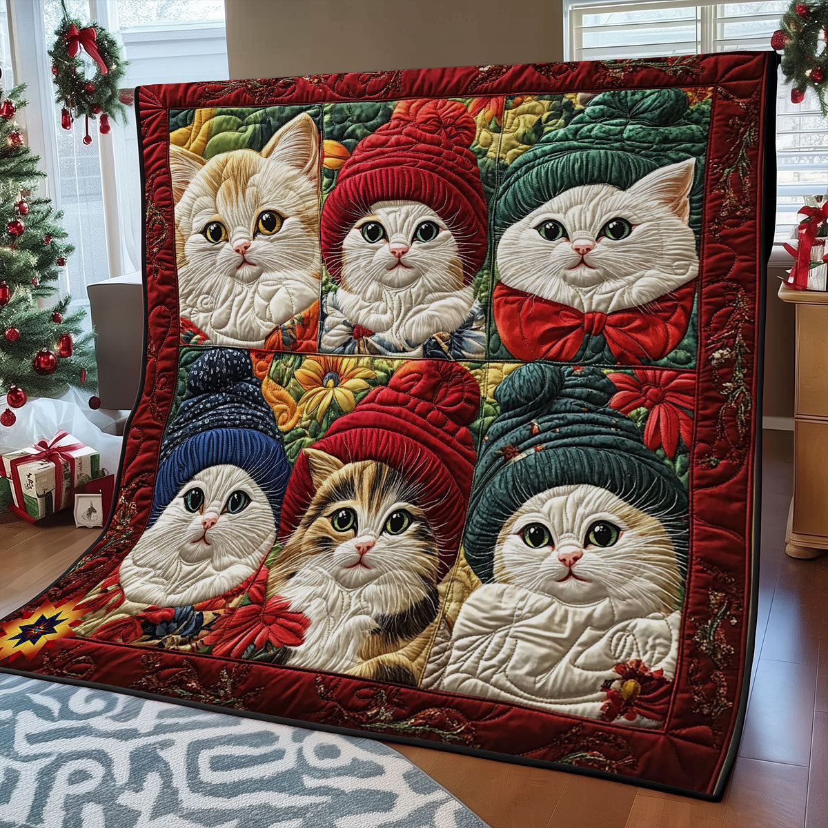 Cozy Cat WY1012032CL Quilt