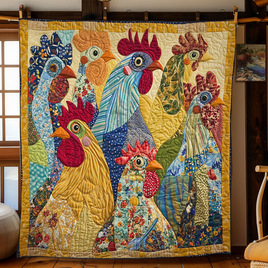 Chicken WY1502029CL Quilt