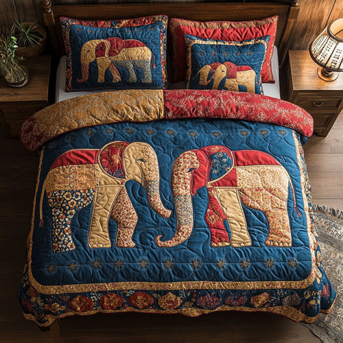 Elephant Whimsy WX0201056CL Duvet Cover Set