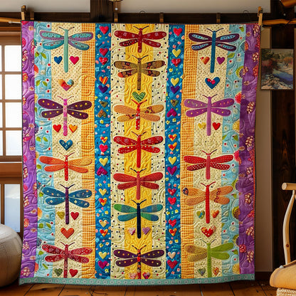 Patchwork Dragonflies WJ2809012CL Quilt