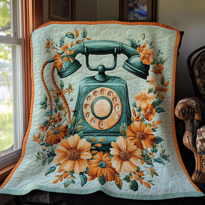Telephone Flower WX1911048CL Quilt