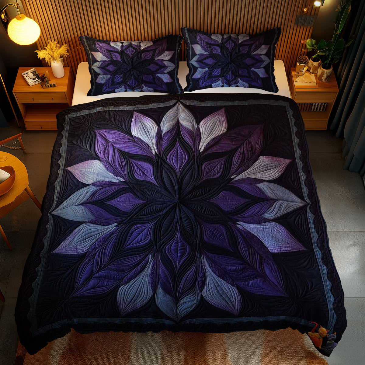 Radiant Flower Oasis WN1010154CL Duvet Cover Set