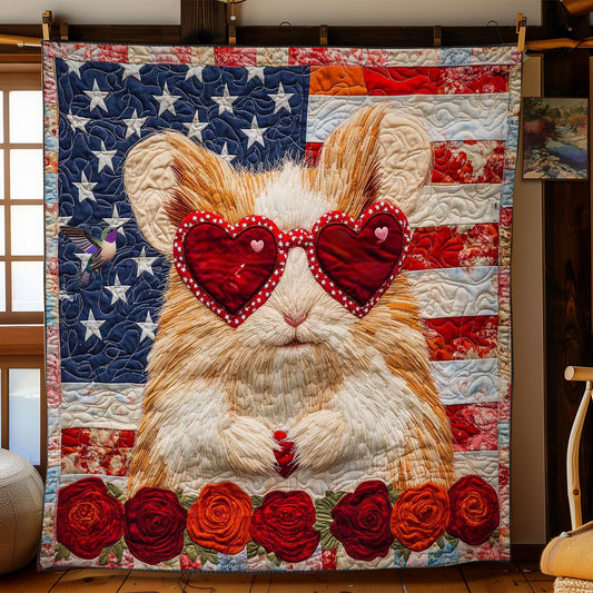 Valentine Hamster WN0412023CL Quilt