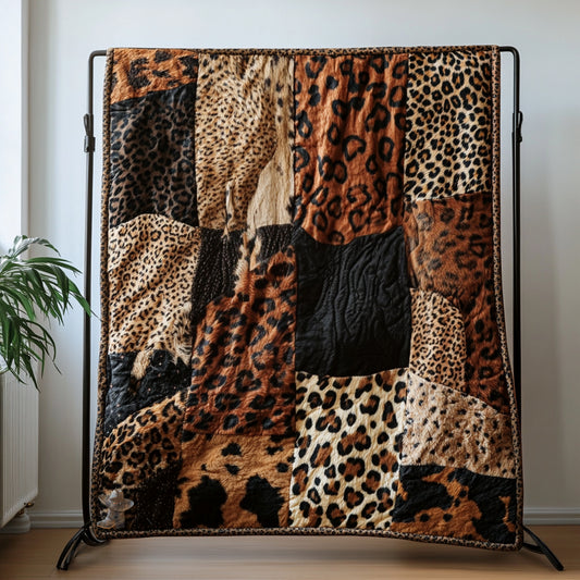 Cheetah Pattern WU3110007CL Quilt