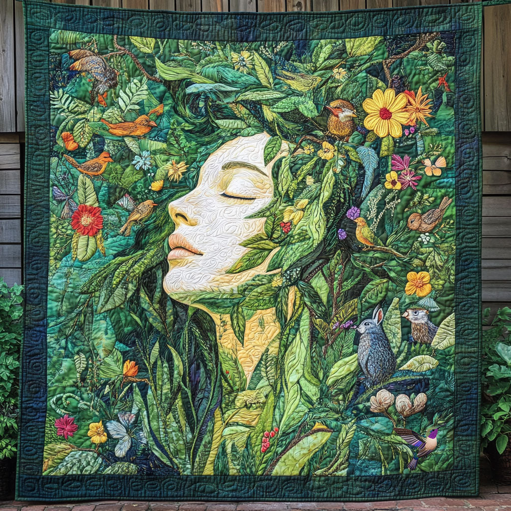 Girl Of Nature WY1812015CL Quilt