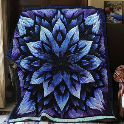 Mystic Blue Floral WN1309015CL Quilt