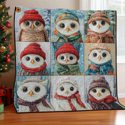 Winter Owl WY2711034CL Quilt