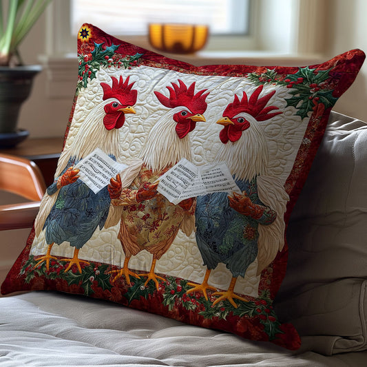 Chicken Choir WY2212073CL Quilt Pillow Case