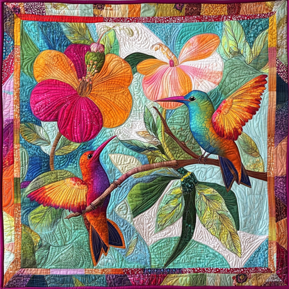 Hummingbird Petal Breeze WN2509024CL Quilt