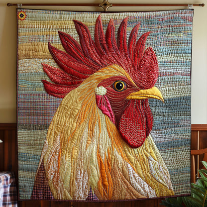 Abstract Chicken WY1911051CL Quilt