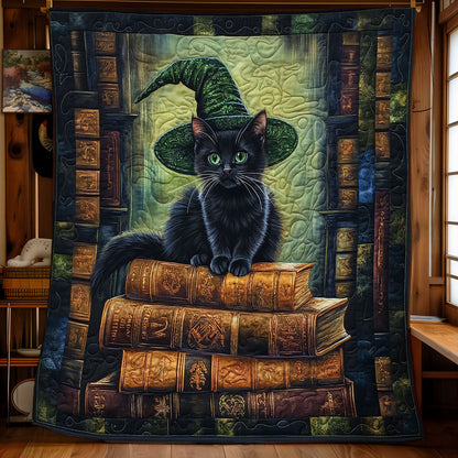 Witch Black Cat WY0202091CL Quilt