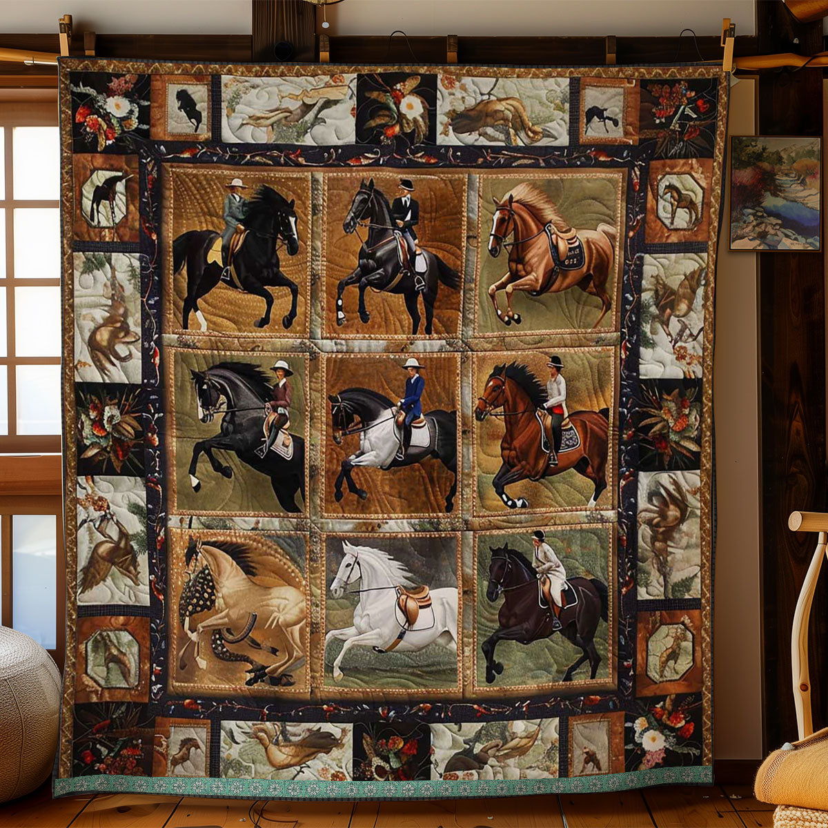 Horse WN1109051CL Quilt