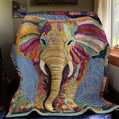 Elephant Portrait WX1212023CL Quilt