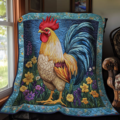 Blue Chicken WY1911062CL Quilt
