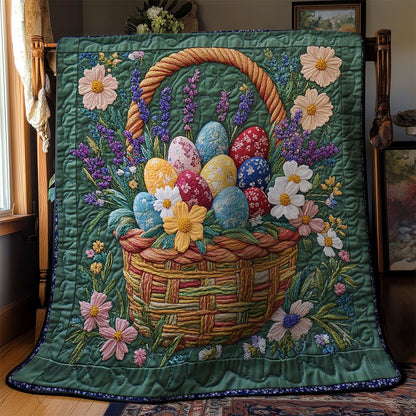 Eggs In Bloom Easter WN1501021CL Quilt