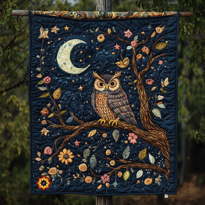 Beautiful Night Owl  YR2312050CL Quilt