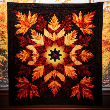 Native Leaf Spirit WN0210046CL Quilt