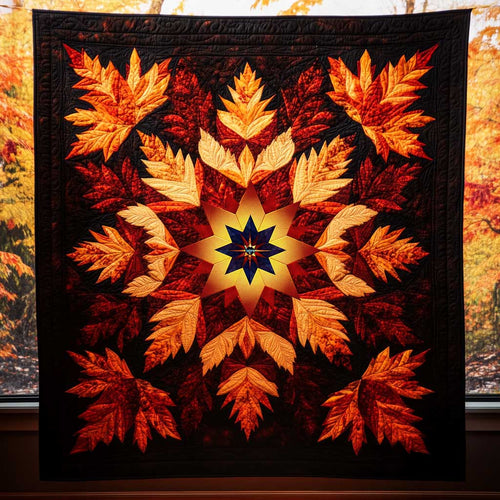 Native Leaf Spirit WN0210046CL Quilt