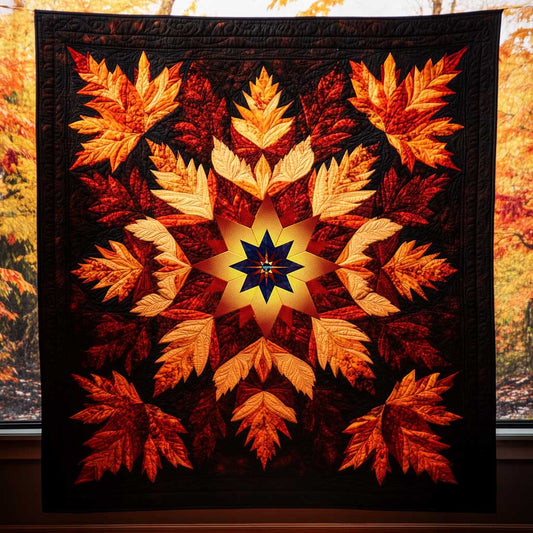 Native Leaf Spirit WN0210046CL Quilt