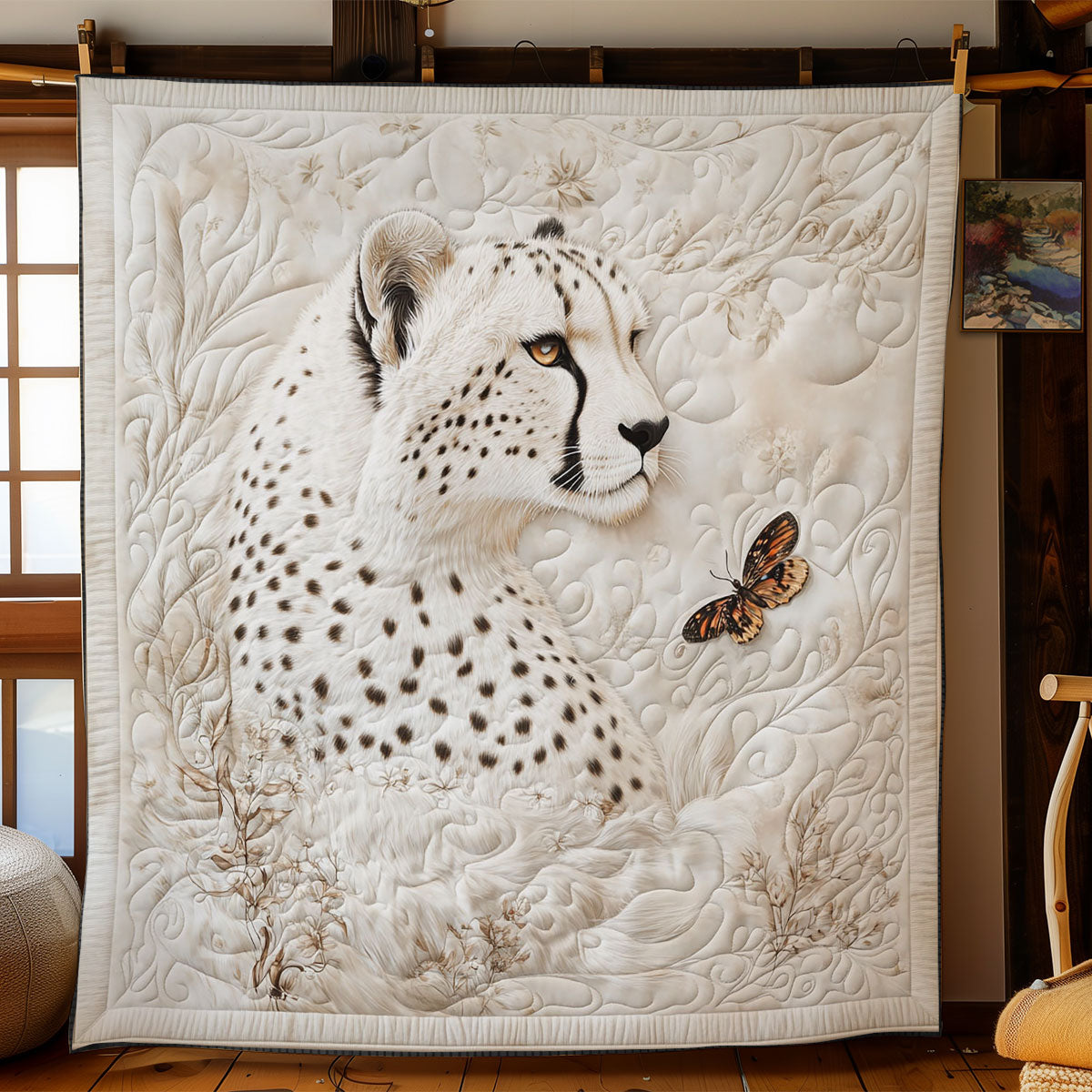 White Leopard WY1701072CL Quilt