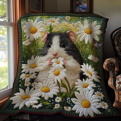 Hamster White Flower WY0412018CL Quilt