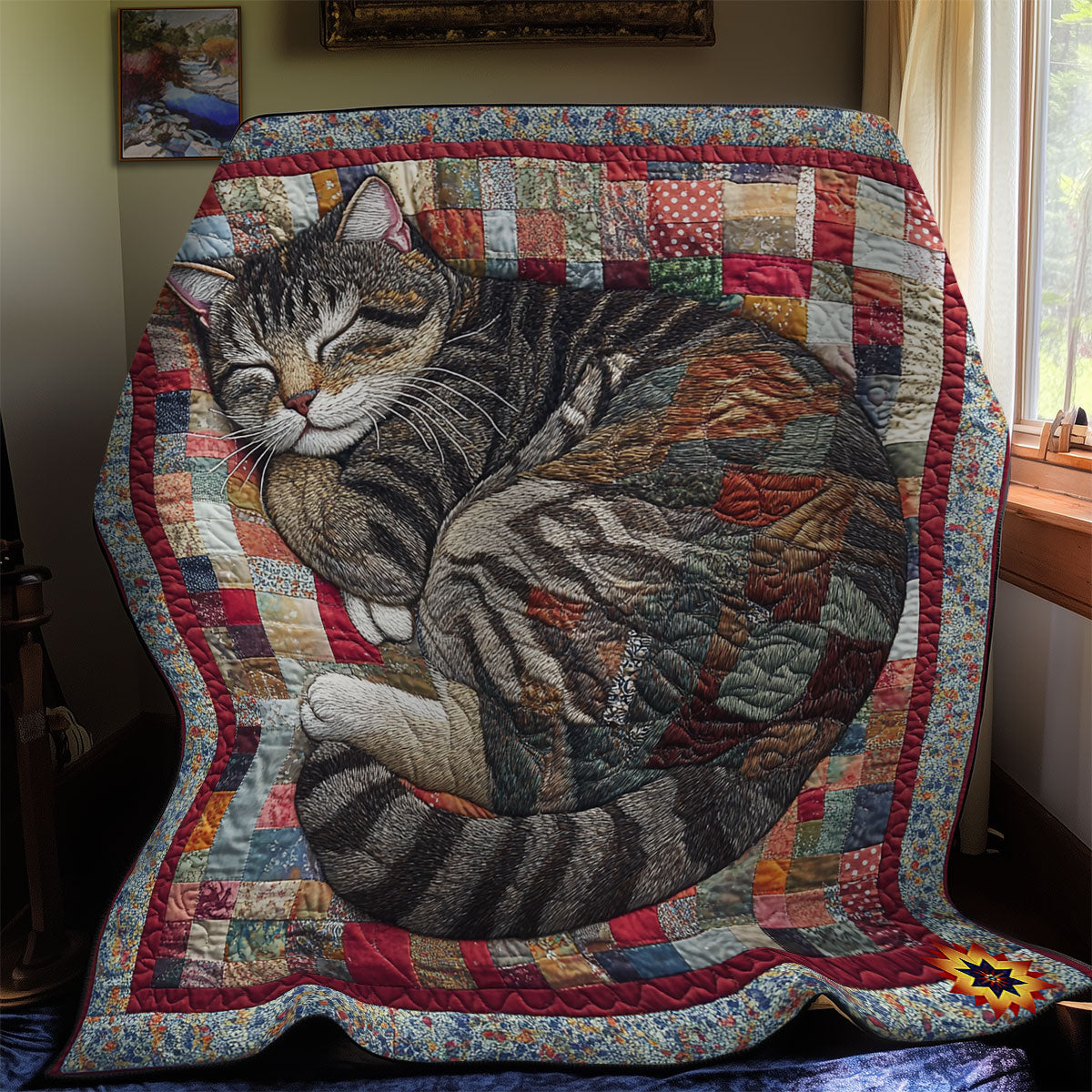 Sleeping Cat WY0212033CL Quilt