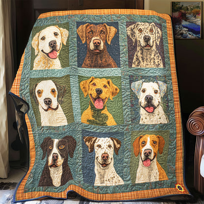 Happy Dog WY1211017CL Quilt
