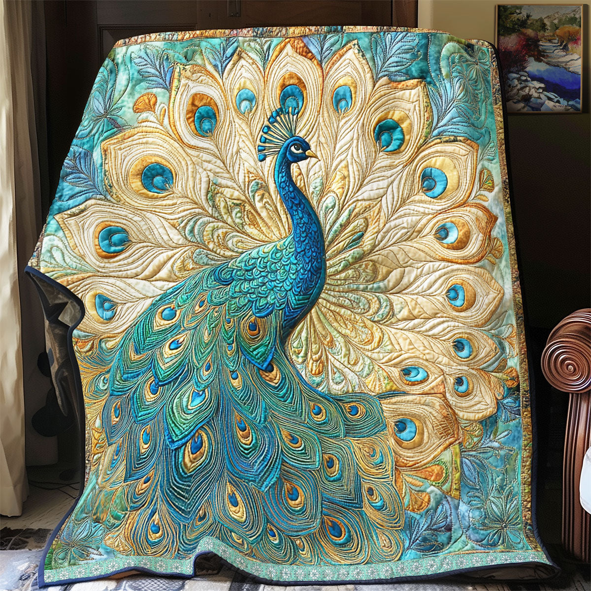 Elegance Peacock WX2312020CL Quilt