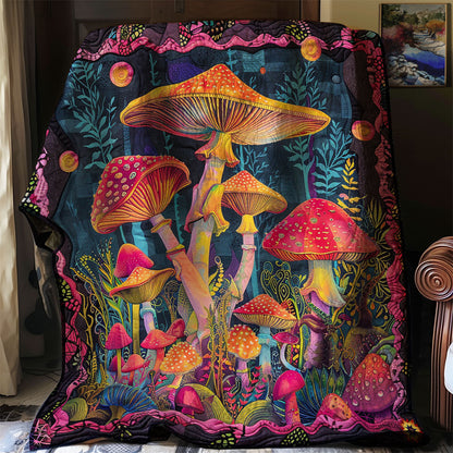 Hippie Mushroom WJ2312017CL Quilt