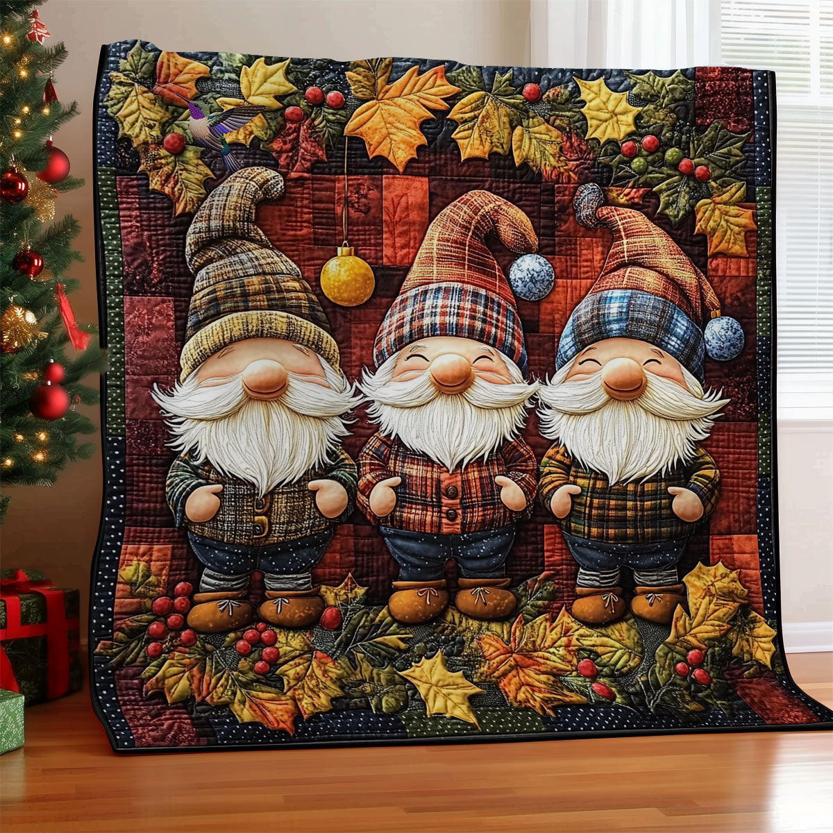 Gnome WY2111040CL Quilt