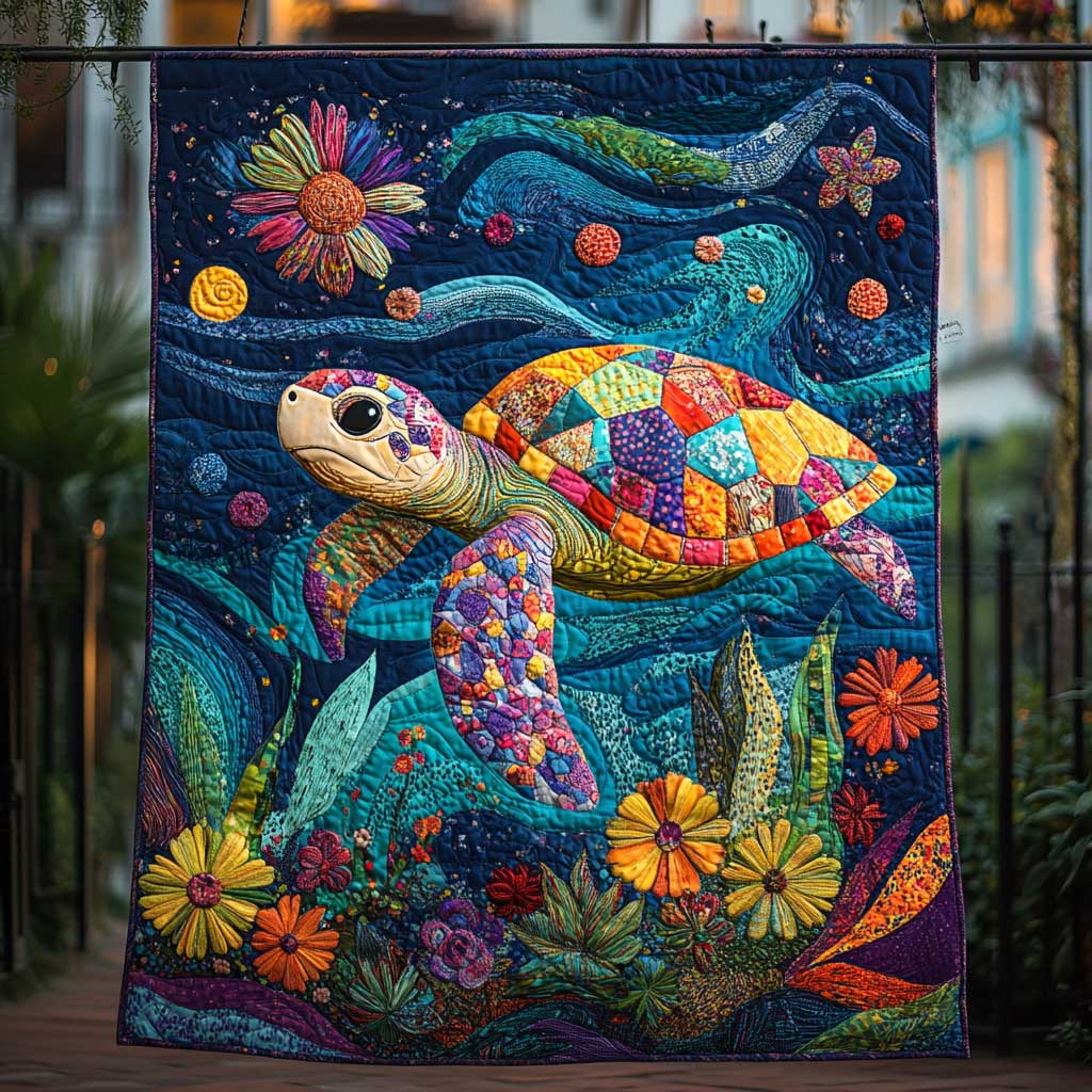 Sea Turtle WJ2409005CL Quilt