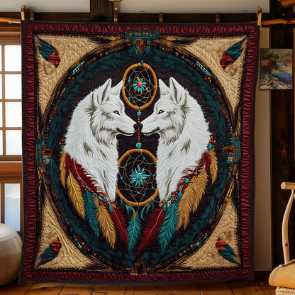 Dreamcatcher And Wolf WY2702072CL Quilt