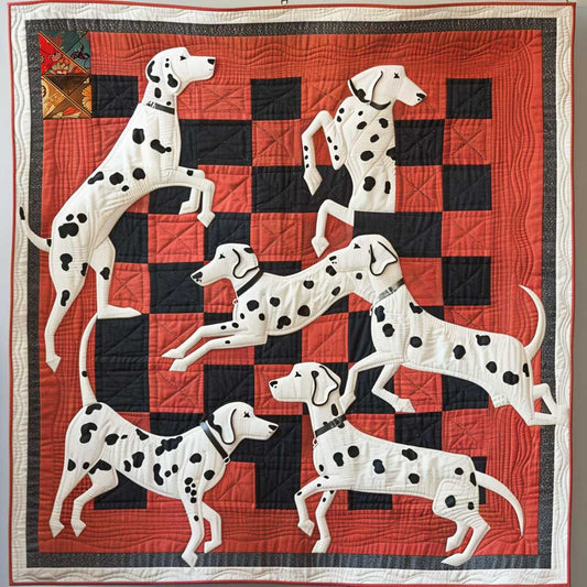 Dalmatian Playtime WN2410027CL Quilt