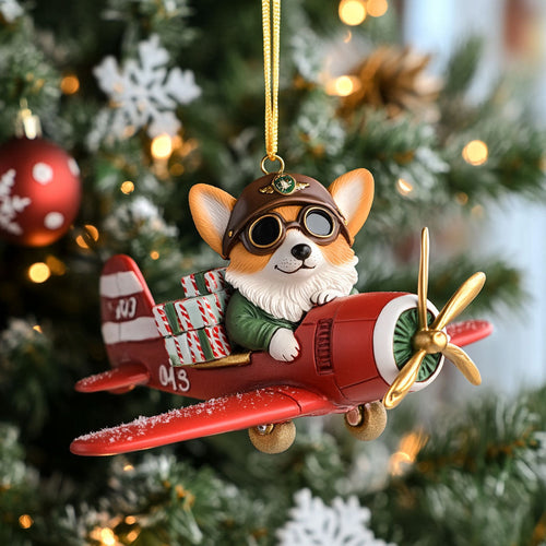 Flying Pup CP2411077CL Christmas Ornament