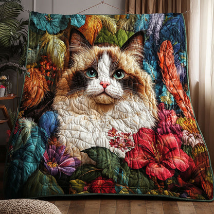 Ragdoll Flower WT0810031CL Quilt