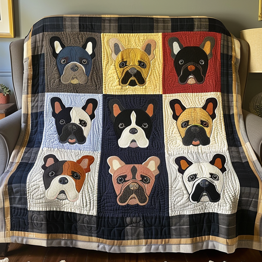 Pug face WN1909047CL Quilt