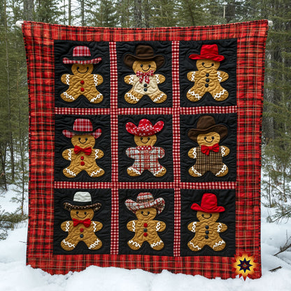 Cowboy Gingerman WY2111002CL Quilt