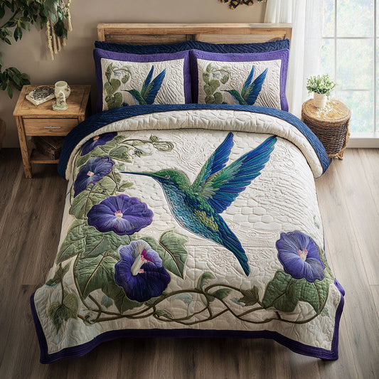 Morning Glory Hummingbird CW0509029CL Duvet Cover Set