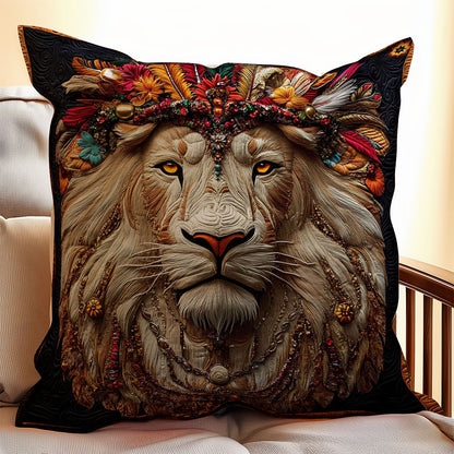 Native American Lion WY2911073CL Quilt Pillow Case