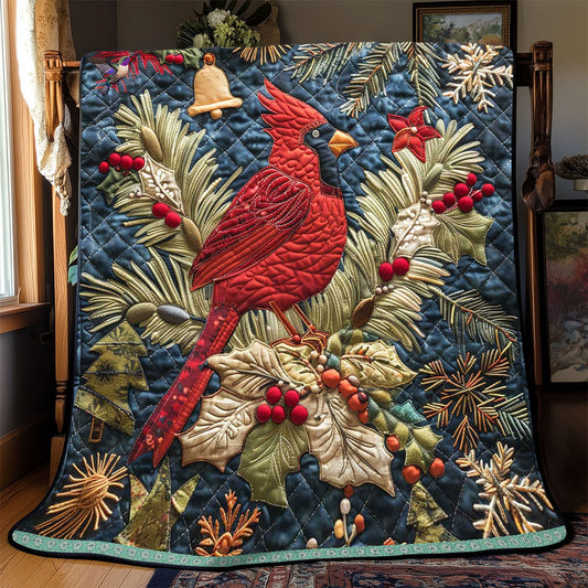 Cardinal Christmas Bell WP2110003CL Quilt