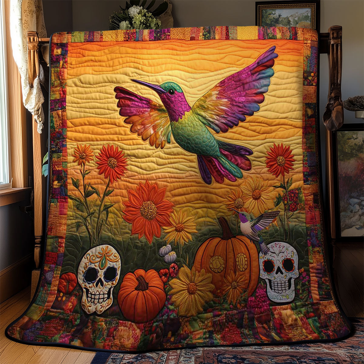 Hummingbird Sunset WN2011129CL Quilt